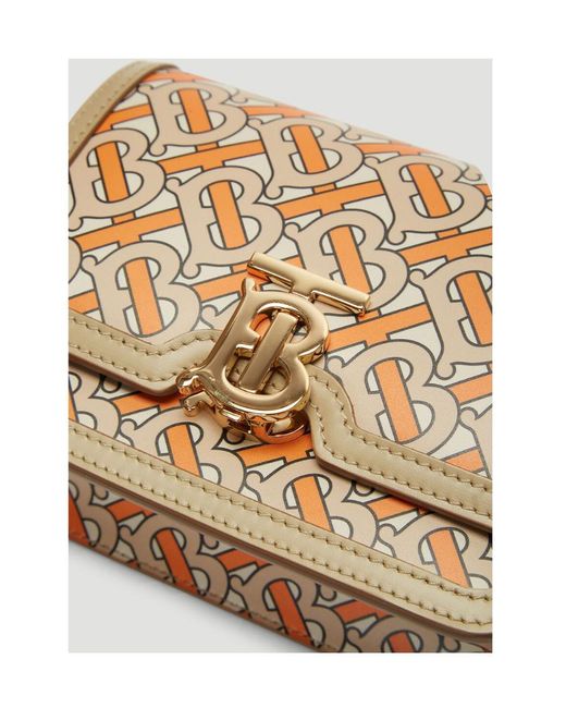 Burberry Brown Monogram Printed Waist Bag