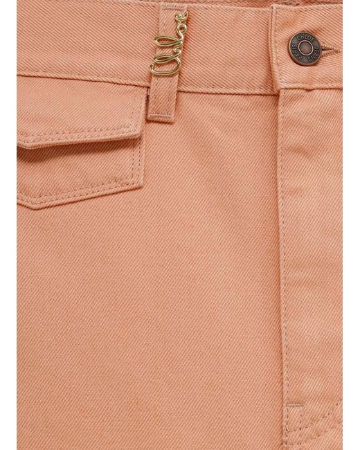 Chloé Pink Chloé High-Waisted Flared Jeans