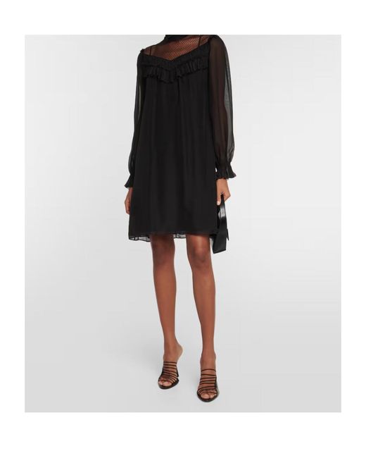 Dorothee Schumacher Black Long Sleeve Dress