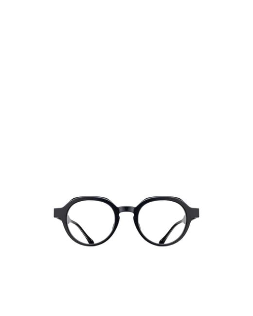 Matsuda White Full-Frame Plain Mirror for men