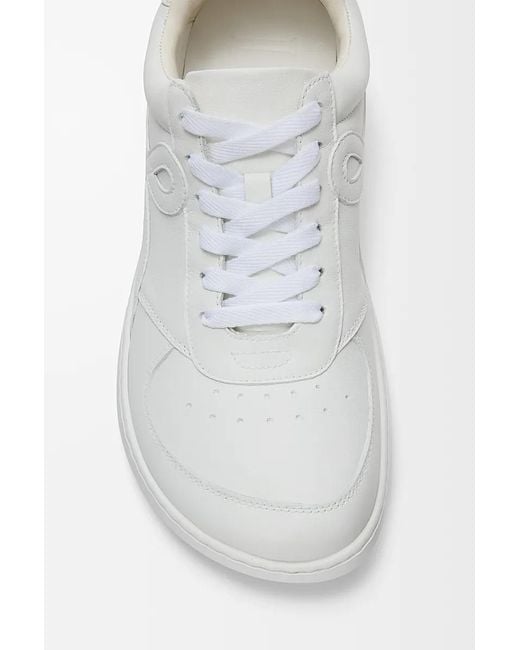 Loewe White Leather Jambo Sneakers for men