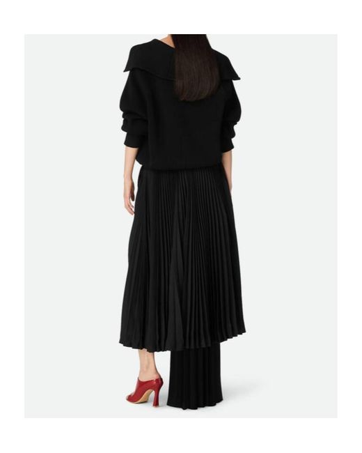 Bottega Veneta Black Rib Jumper