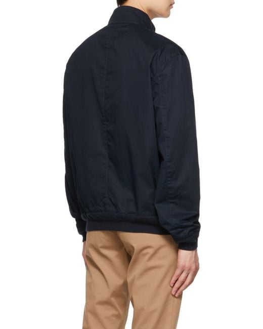Polo Ralph Lauren Blue Polo Pony Zipped Jacket for men