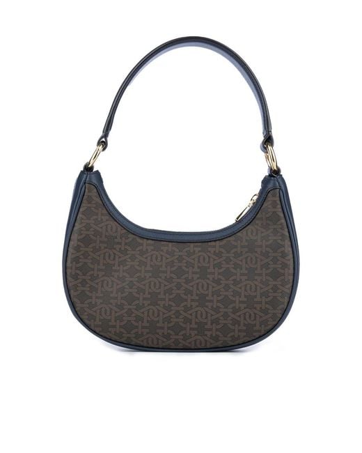Bally Gray Zipper Handbag