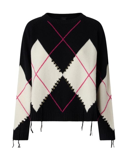 Pinko Black Long-Sleeved Sweater