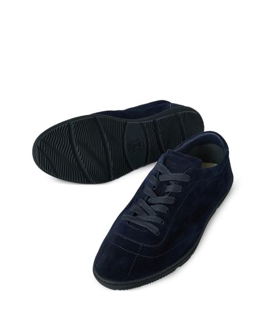 Brunello Cucinelli Blue Lightweight Sneakers for men
