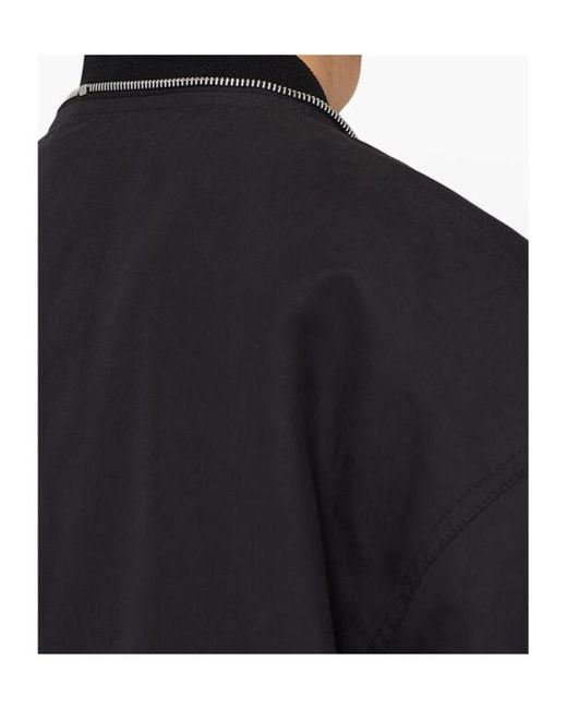 Jil Sander Black Classic Blouson for men