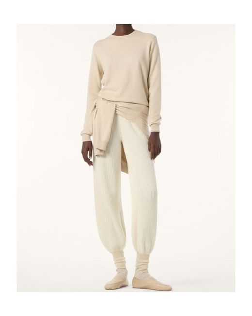Loro Piana Natural Crew-Neck Sweater
