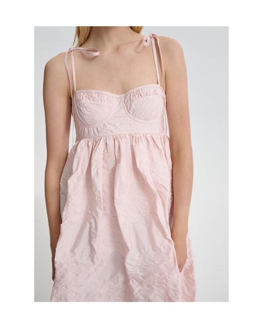 CECILIE BAHNSEN Pink Sleeveless Dress