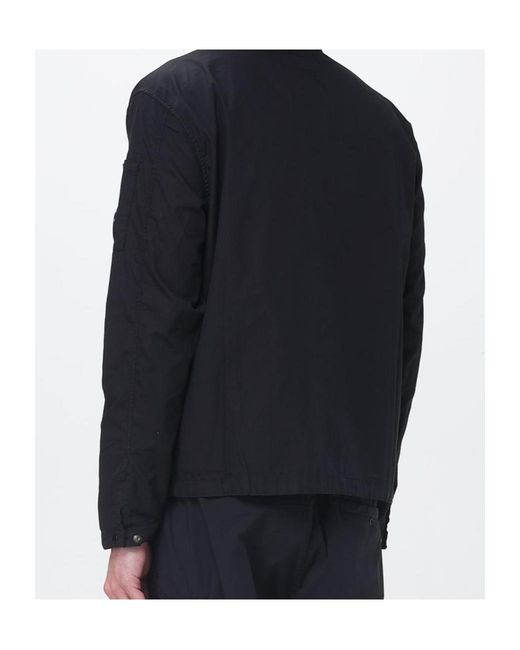 C P Company Black Lens Pocket Shirt for men