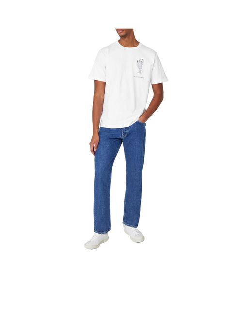 Veja White Leather Lowtop Sneaker for men