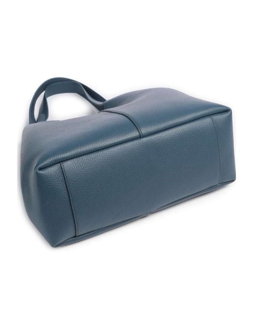 Coccinelle Blue C-Easy Large Shoulder Bag