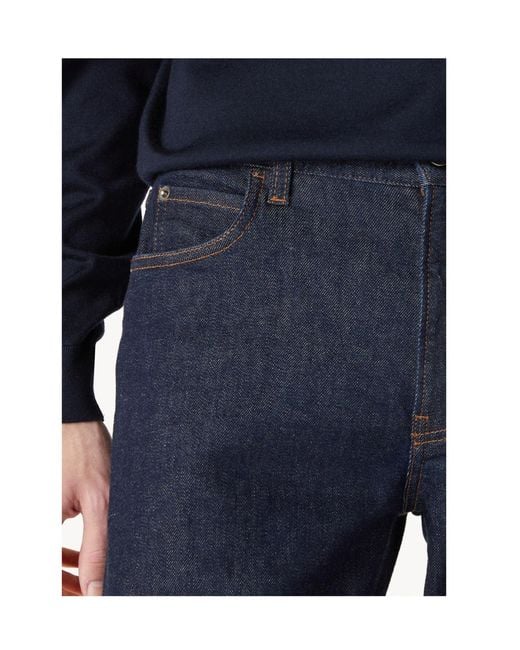Loro Piana Blue Quarona Jeans for men