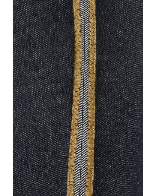 Maison Margiela Blue Side Band Jeans for men