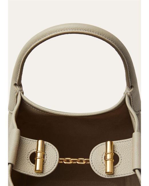 Loro Piana Natural Bale Small Tote Bag