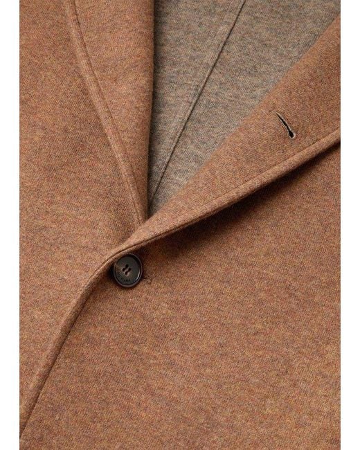 Loro Piana Brown Spagna Jacket for men