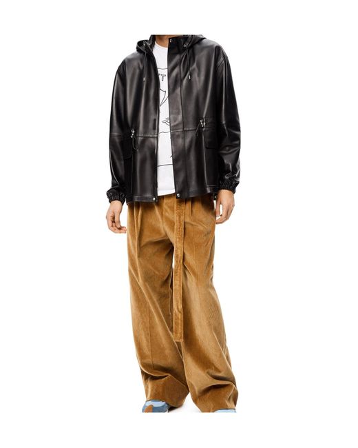 Loewe Black Hiking Jacket for men