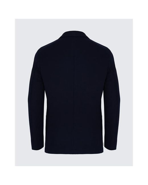 Barena Blue Single-Breasted Suit Jacket for men
