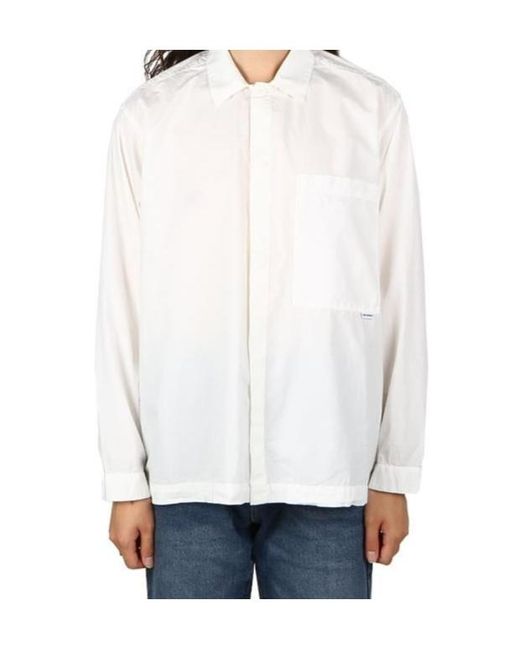 Sunnei White Long Sleeve Shirt for men