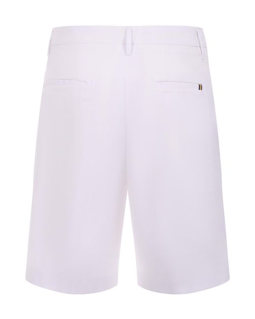 K-Way Purple Knee-Length Straight Hem Shorts for men
