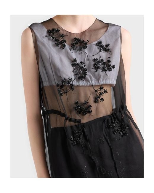 Prada White Poplin Top