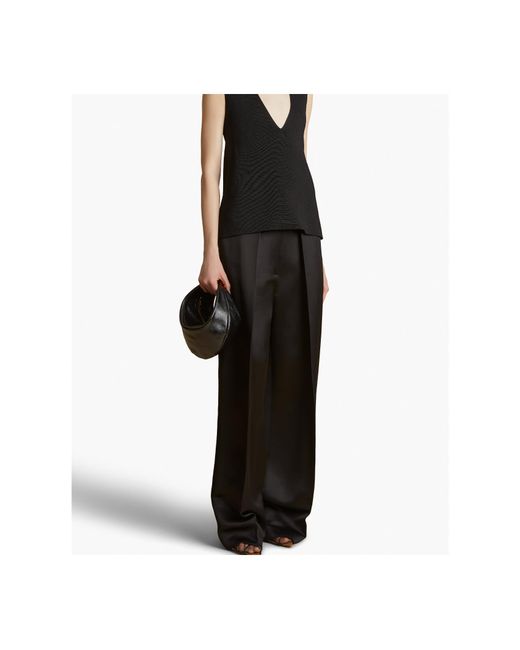 Khaite Black Marinta Pants