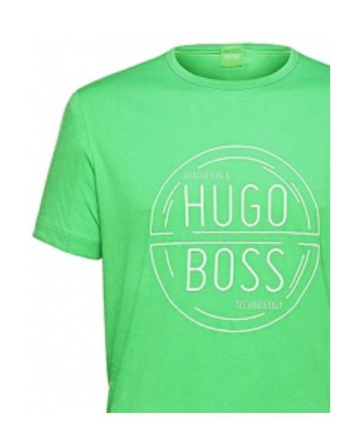 Boss Green Logo Details T-Shirt for men