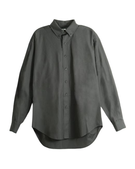 Rier Gray Long-Sleeved Shirt for men