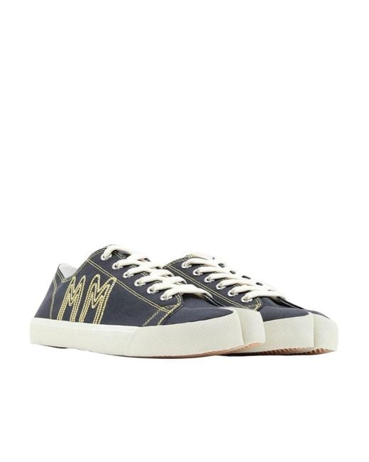 Maison Margiela Multicolor Tabi Embroidered Logo Sneakers for men