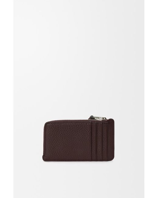 Loewe Purple Zippered Card Holder for men