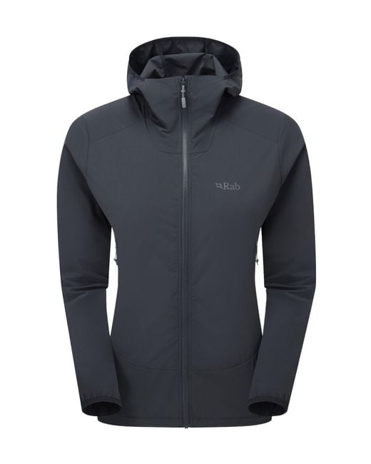 Rab Blue Borealis Hooded Jacket