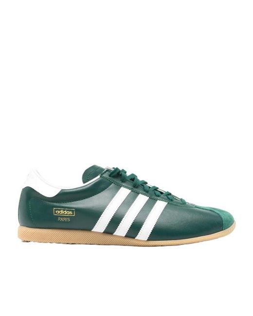Adidas Green Originals Paris Low-Top Sneakers for men