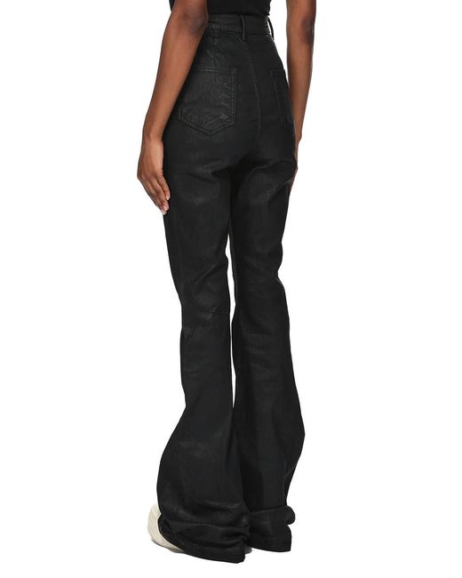 Rick Owens Black Belt Loop Jeans
