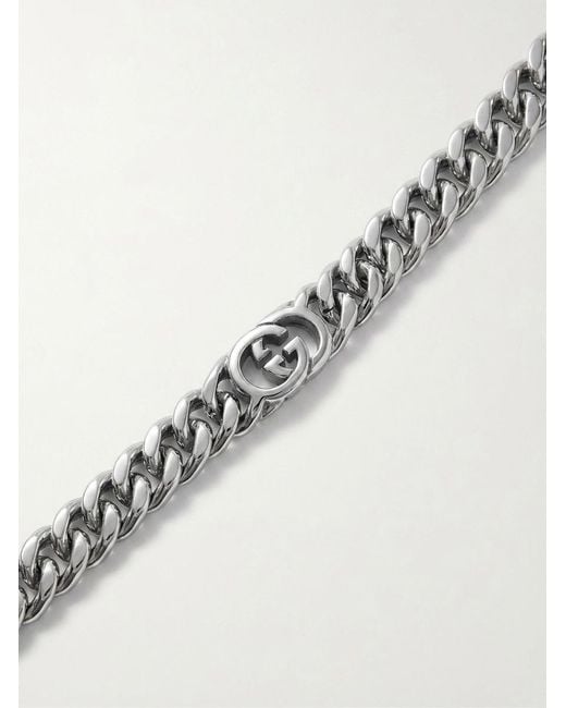 Gucci Multicolor Interlocking Chain Necklace