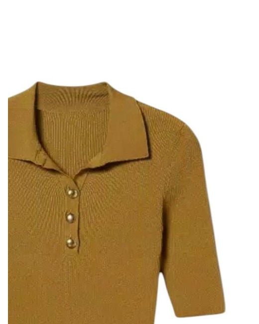 Twinset Green Knitted Top