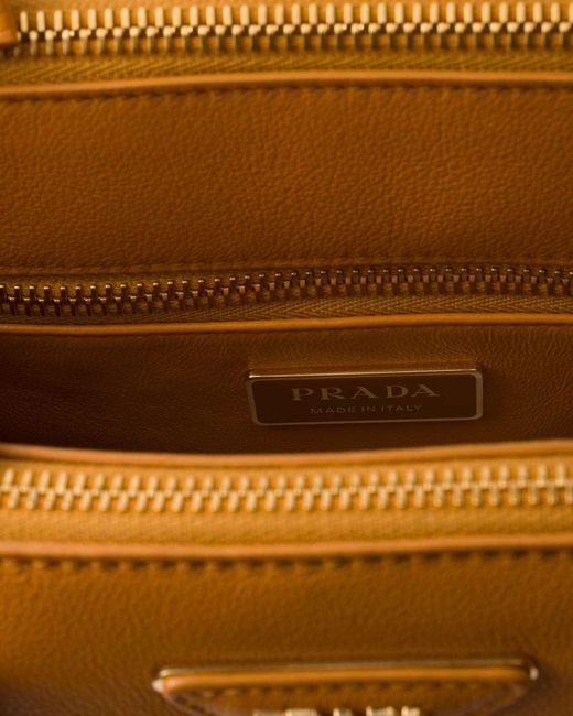Prada Brown Galleria Small Leather Bag
