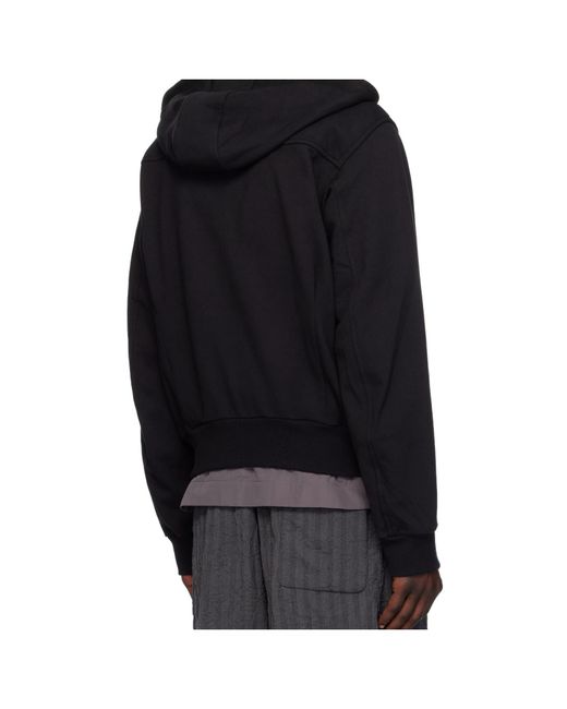 Dries Van Noten Black Zip-Throughs for men