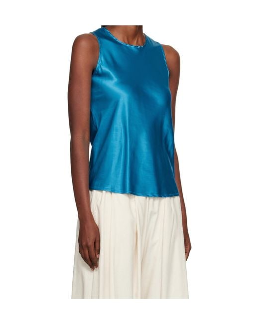 Baserange Blue Crew Neck Vest