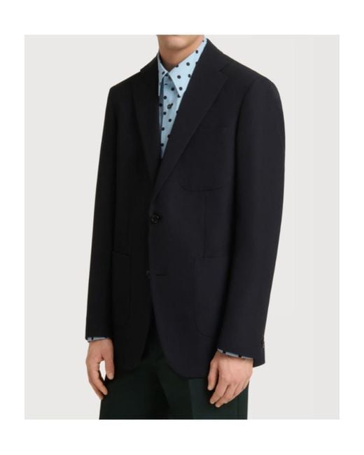 Marni Black Techno Wool Jacket for men
