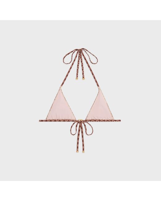 Céline Multicolor Triomphe Triangle Top