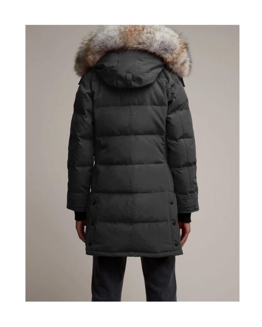 Canada Goose Gray Shelburne Hooded Down Jacket