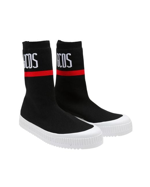 Gcds Black High Top Sneakers for men