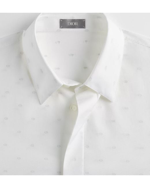 Dior White Classic Shirt for men
