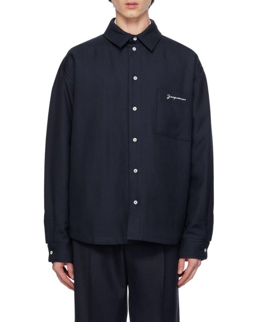 Jacquemus Blue The Boulanger Shirt for men