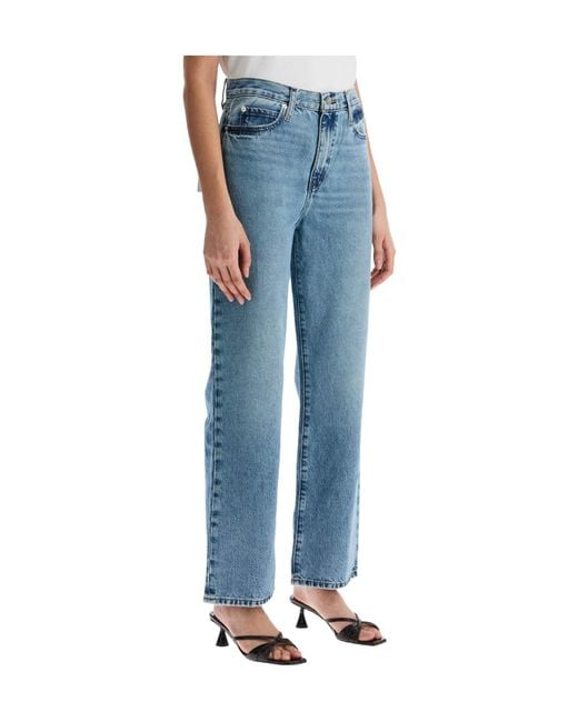 FRAME Blue Le Jean Ankle Jeans