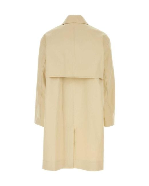 AMI Natural Ami Single-Breasted Coat for men