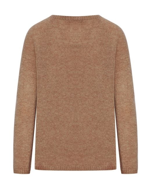 Max Mara Brown Georg Crewneck Jumper