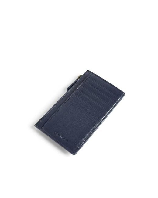 Balenciaga Blue Le City Long Card Holder