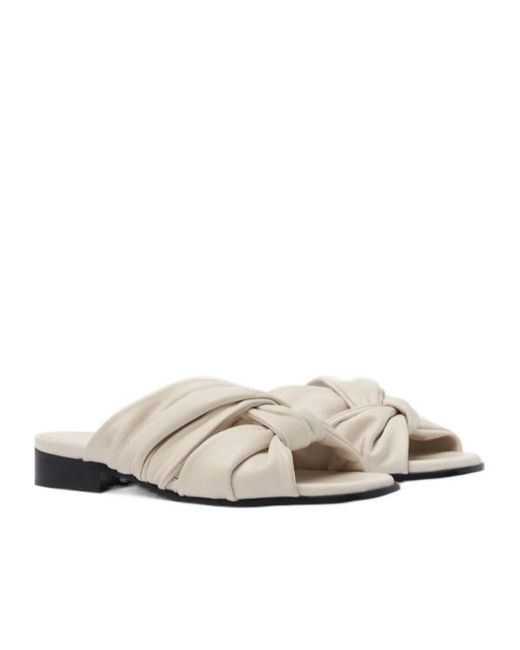 Scarosso White Bebe Sandals