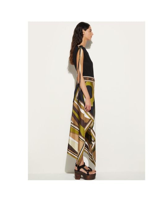 Emilio Pucci Black Vivara-Knot Top